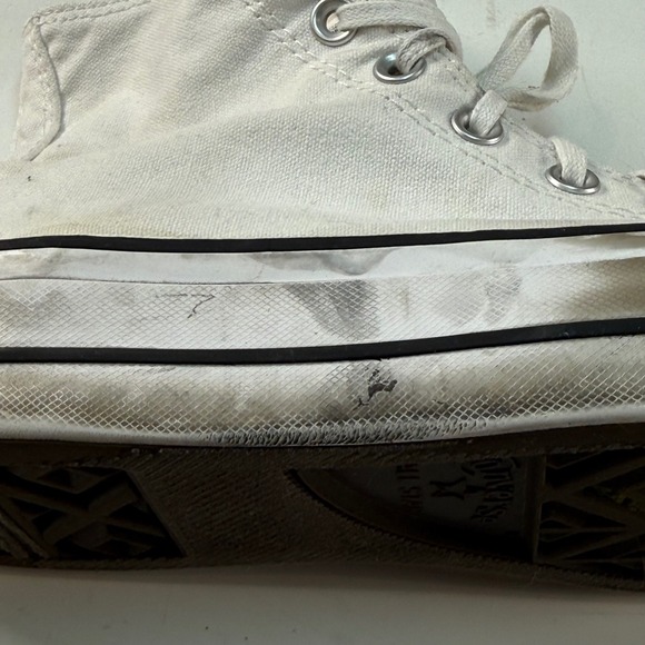 Converse Chuck Taylor Platform High Top White Size 7.5 Women Canvas - Picture 6 of 8